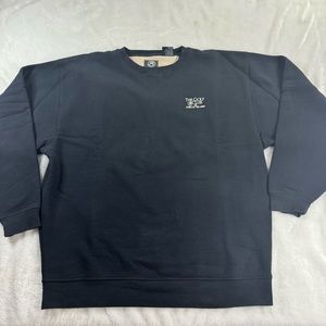 Ahead Authentics Mens Size Medium Golf Club Amelia Island Black Pullover Sweater